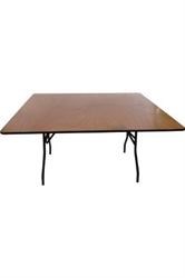 שולחן מרובע 1.60/1.60 מ' (12 סועדים)
